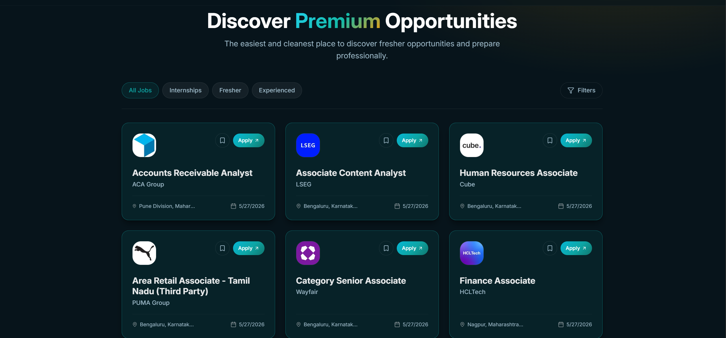 CrackNonTech official job portal