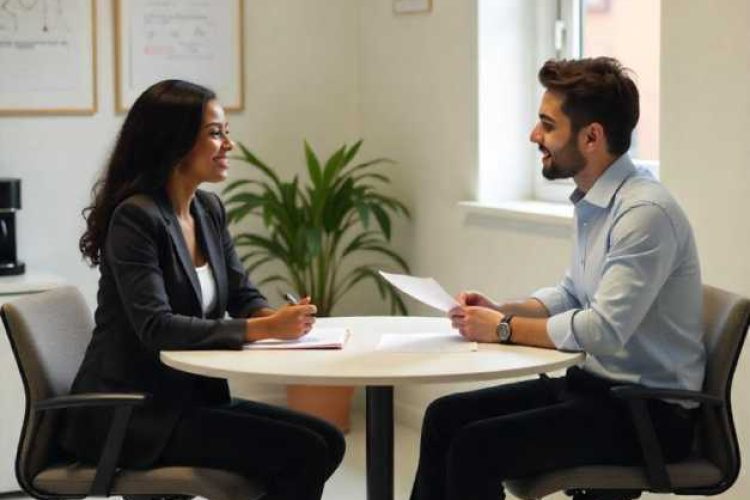 Mock interview mentoring session