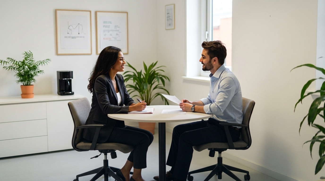 Mock interview mentoring session